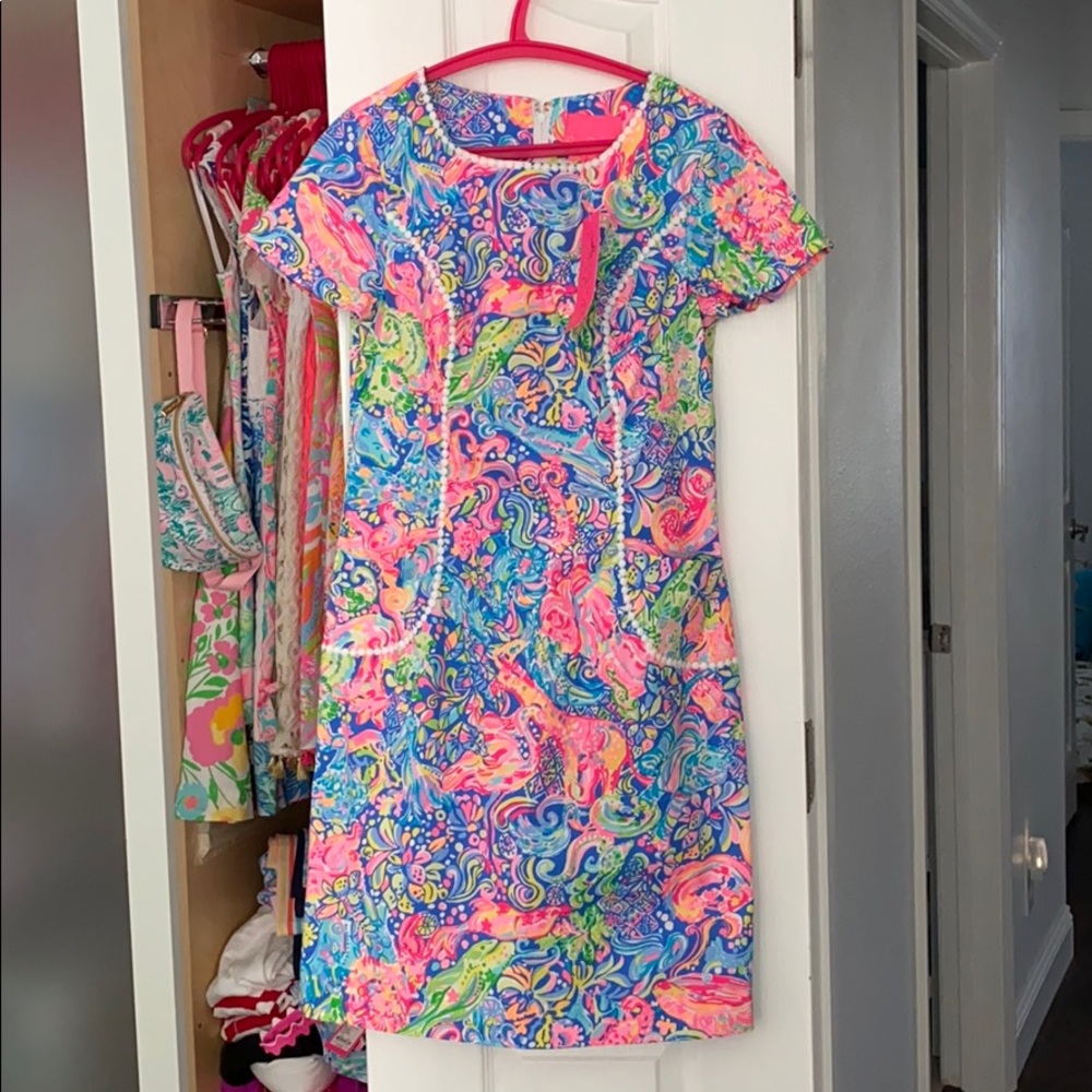 Lilly Pulitzer Coralynn Shift size 2 NWT